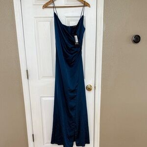 Nasty Gal Midnight Blue Maxi Dress